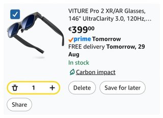 Viture PRO 2 XR Glasses