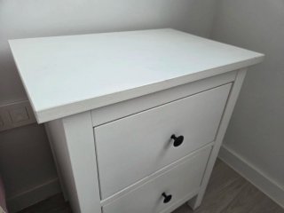 2 Mesitas de noche Ikea Hemnes