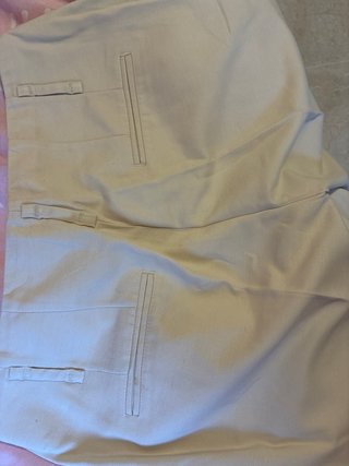 Pantalones beige formales de vestir