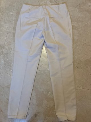 Pantalones beige formales de vestir