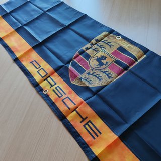 Bandeira Porsche 180x45 cm