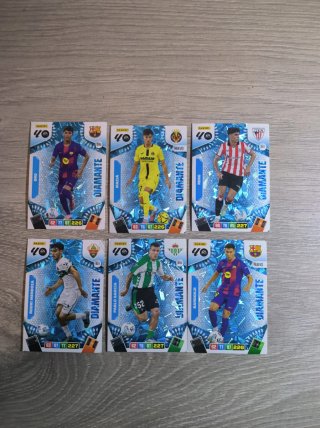 Pack 6 cromos ADRENALYN XL Diamante 2025/2026