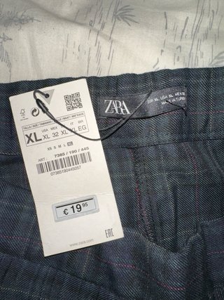 Falda pantalón Zara plisada