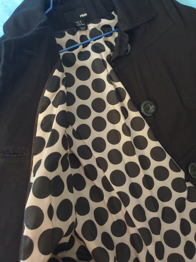 Gabardina H&M Negra