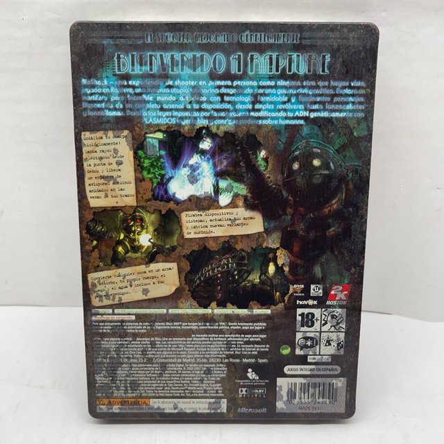 Bioshock Steelbook Xbox 360