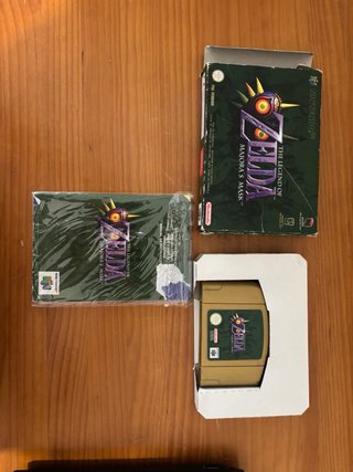 Maschera di Majora di Zelda N64 Versione PAL