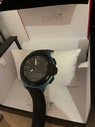 Reloj Tissot T-Race Touch Negro/Azul