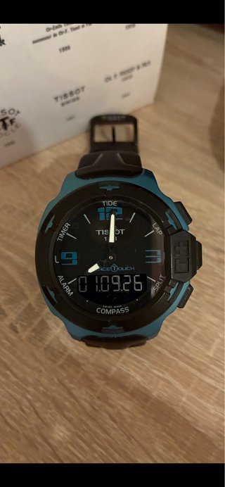 Reloj Tissot T-Race Touch Negro/Azul