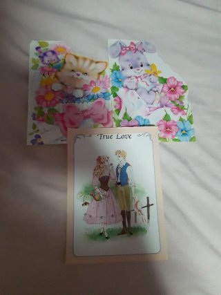 Lote cartas perfumadas años 90
