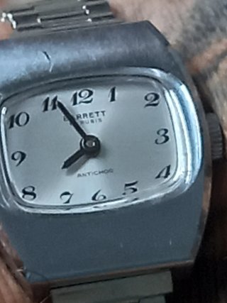 Reloj Barrett Secunda Mecánico 70s NOS