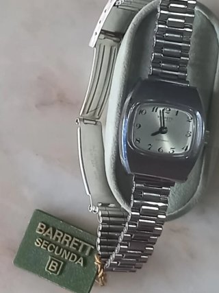 Reloj Barrett Secunda Mecánico 70s NOS