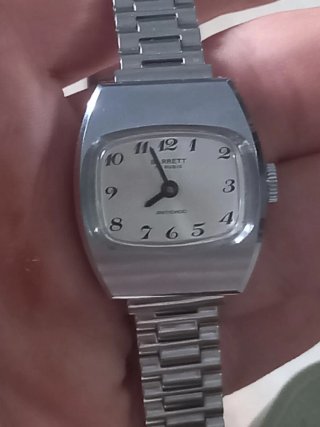 Reloj Barrett Secunda Mecánico 70s NOS