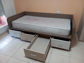 Habitación completa con muebles
