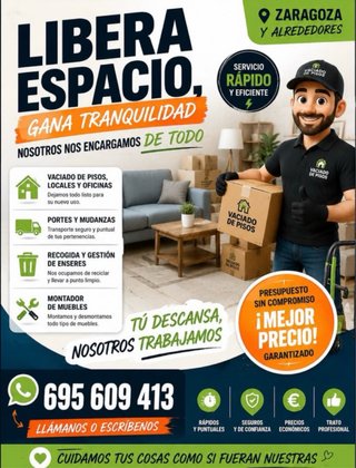 MUDANZAS EN ZARAGOZA
