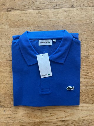 Polo Lacoste Azul Talla 2XL