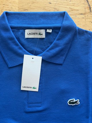 Polo Lacoste Azul Talla 2XL