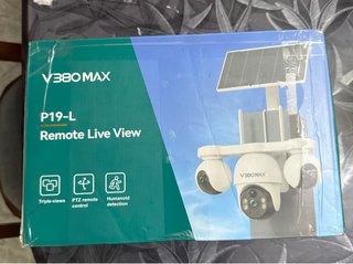 Cámara Solar 4G V380 MAX P19-L