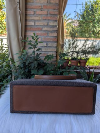 Bolso Michael Kors Marrón y Dorado