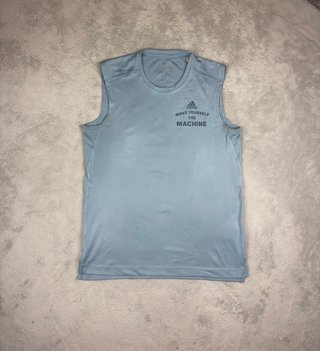 Camiseta Tirantes Adidas Climacool Azul Gris M