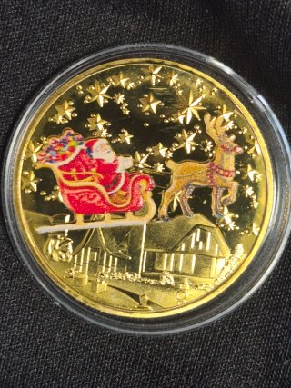 Monedas Coleccionables de Navidad