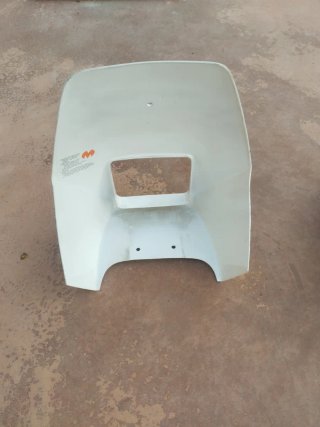Carenado Faro Motogac Blanco