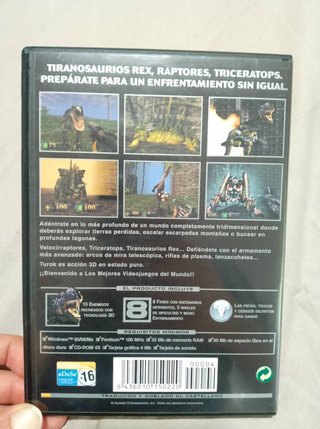 Turok Cazador de Dinosaurios PC CD-ROM