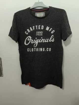 Camiseta Jack & Jones gris hombre