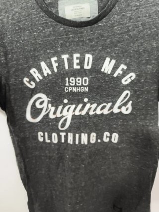 Camiseta Jack & Jones gris hombre