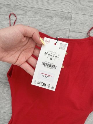 Vestido Rojo Talla M Nuevo