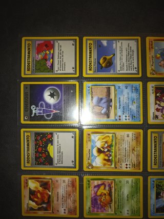 Lotto Pokémon 18 carte prima edizione