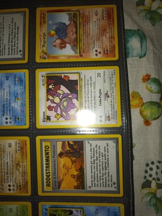 Lotto Pokémon 18 carte prima edizione
