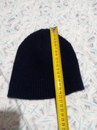 Cappello lana costine blu Polo Ralph Lauren