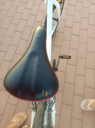 Bicicleta infantil BTWIN blanca