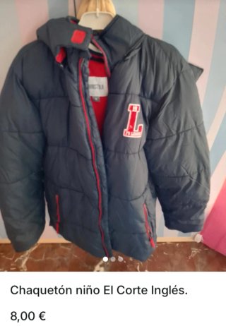 Chaqueta niño El Corte Inglés T.16