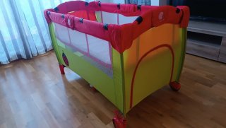 Cuna de viaje plegable Asalvo baby
