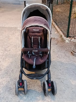 Cochecito gemelar Graco Quattro Tour Duo como nuev