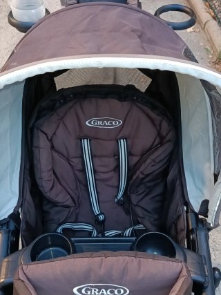 Cochecito gemelar Graco Quattro Tour Duo como nuev