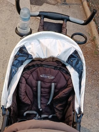 Cochecito gemelar Graco Quattro Tour Duo como nuev