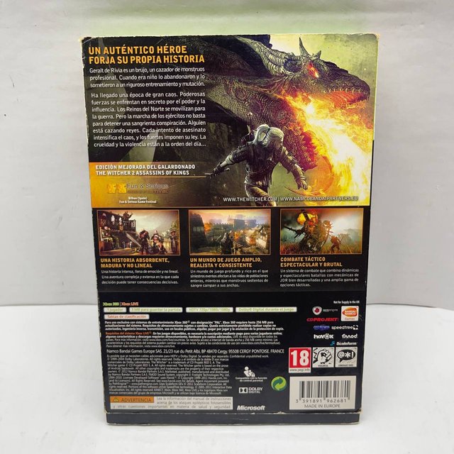 The Witcher 2: Enhanced Edition Xbox 360