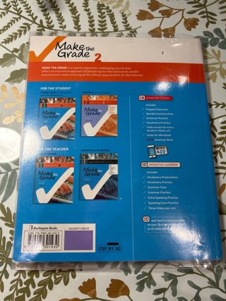 Make the Grade Bachillerato 2, Student's book