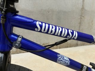 Bicicleta BMX Subrosa Salvador Azul