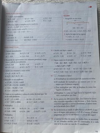 Matemáticas 1 ESO trimestre 1 y 2 Anaya