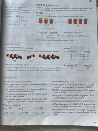 Matemáticas 1 ESO trimestre 1 y 2 Anaya