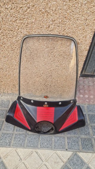 Carenado Vespino ALX Negro y Rojo