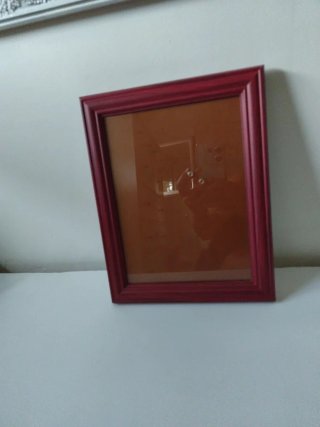 Marco fotos madera y cristal para colgar en pared