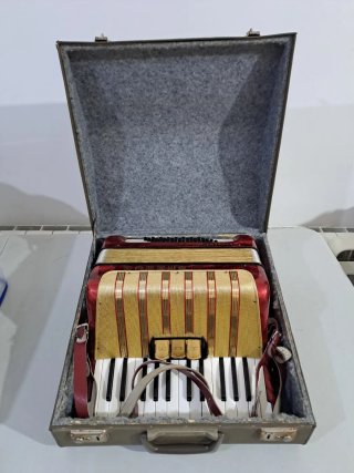 Acordeón Hohner Student IV Rojo