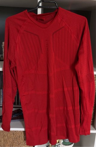 Camiseta Térmica Kipsta Roja Talla S