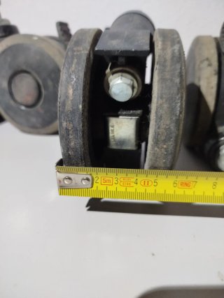 Ruedas Dobles Pivotantes 100mm