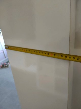 Estantería pared lacada blanca