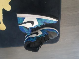 Nike Jordan 1 Azul y Blanco